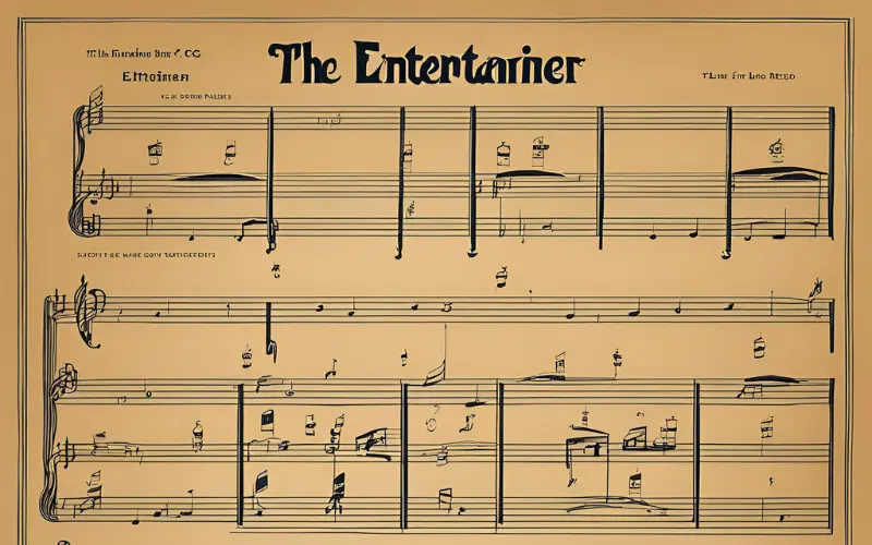 The Entertainer Sheet Music